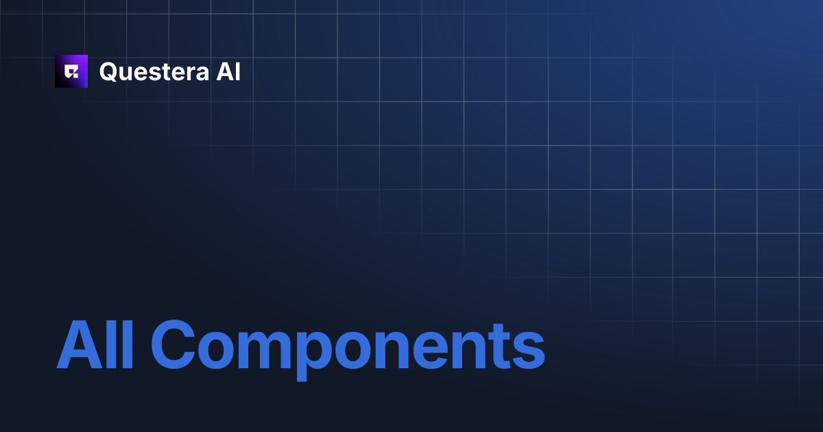 All Components | Questera AI